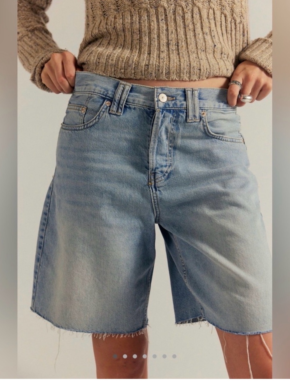 We The Free Montana Shorts - Cowgirl
Blues Raw Hem
